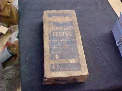 VINTAGE ALLSTATE COMPRESSION TESTER #8072 L@@K  