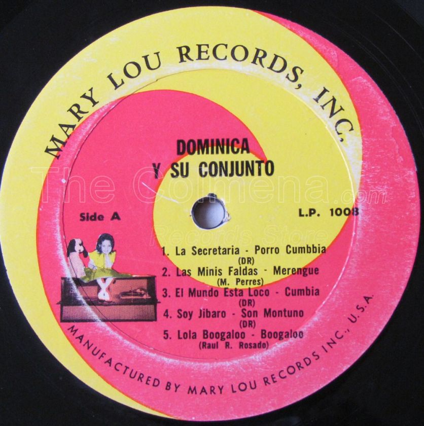 DOMINICANA Y SU CONJUNTO LOLA BOOGALOO RARE USA LP  