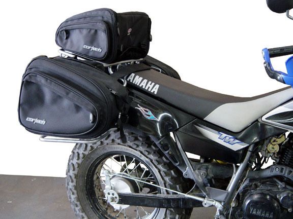 YAMAHA TW 200 SEQUOIA RACK & SOFT LUGGAGE /SADDLEBAG  