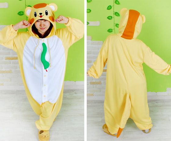 SWEETHOLIC Mascot Costume Kigurumi Snake dolls Mongoose  