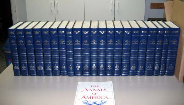 Annals Of America  21 Vol. Set + Introduction  