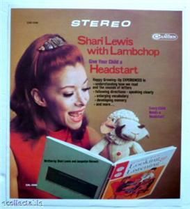 Shari Lewis with Lambchop  Printers LP Proof 1968  