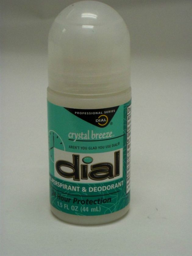 DIAL CRYSTAL BREEZE ANTI PERSPIRANT & DEODORANT 1.5OZ ROLL ON 