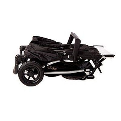 Mountain Buggy Duet Slim Twin Buggy Baby Stroller   Black/Flint  