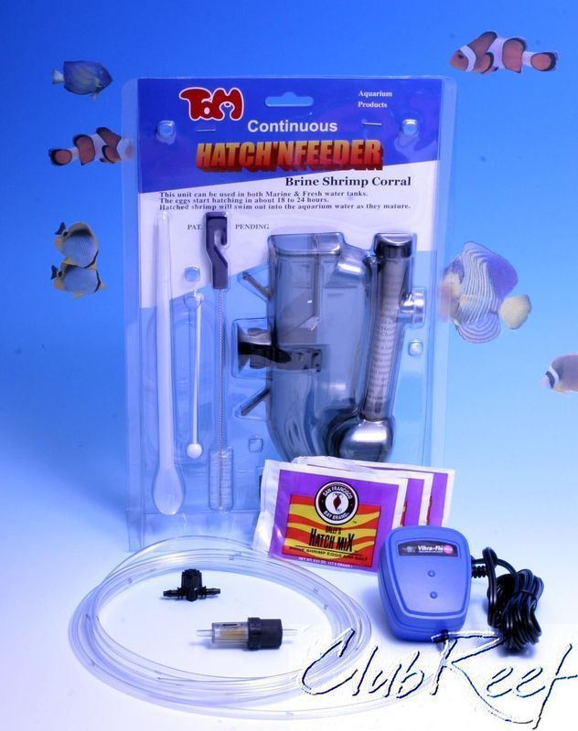 Hatchn Feed Live Brine Shrimp Hatcher/Hatchery Kit  