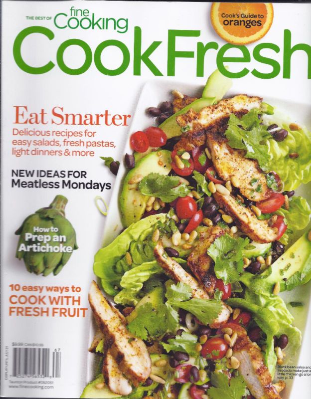 FINE COOKING MAGAZINE COOK FRESH RECIPES ARTICHOKE  