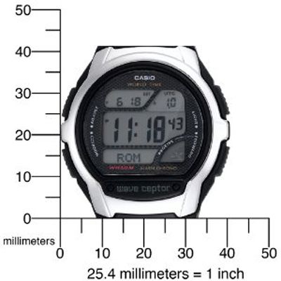 Casio Mens WV58A 1AV Waveceptor Atomic Digital Watch  