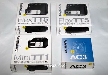   2x FlexTT5 + MiniTT1 + AC3 for Nikon Flex TT5 Mini TT1 CE ver.  