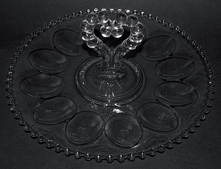 Imperial Candlewick 400/154 Deviled Egg Server / Tray  