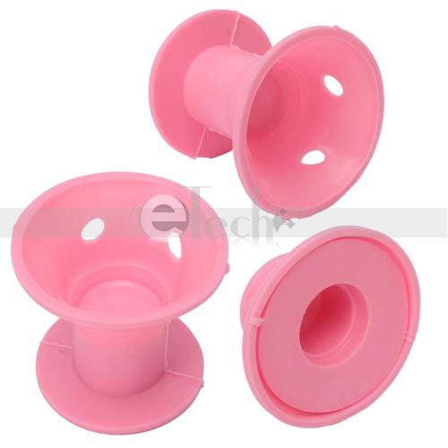 New 10 Rolls Hair Salon Styling Soft Curlers RollersDIY  