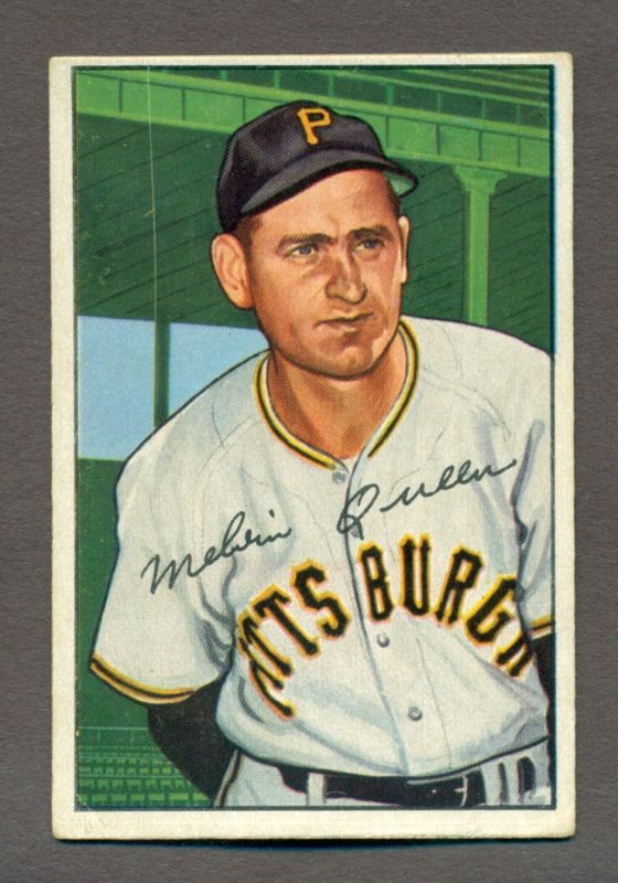 1952 Bowman #171 Mel Queen  