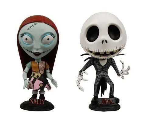 NIGHTMARE BEFORE CHRISTMAS EXTREME HEAD KNOCKER SET  