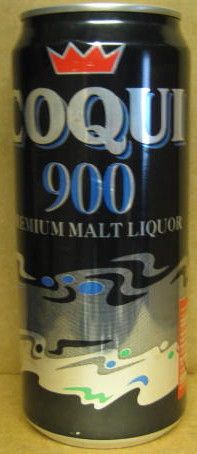 COQUI 900 MALT LIQUOR 16oz Beer CAN, Schmidt, WISCONSIN  