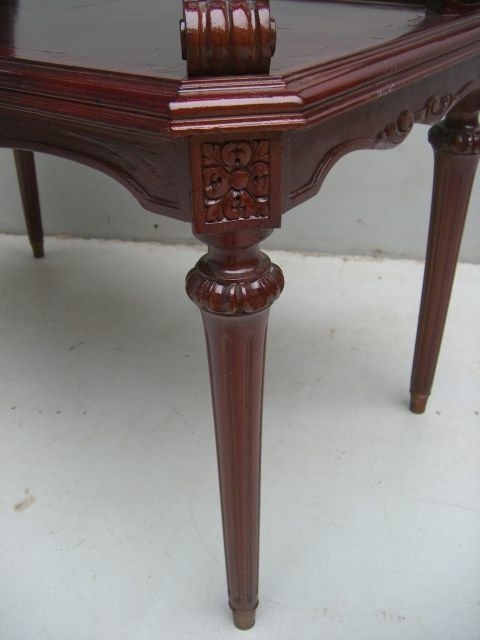 Great Louis XVI dark mahogany buffet table # as/981  