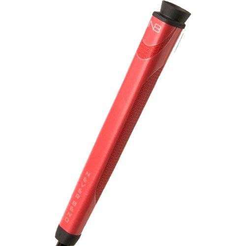 RED   NEVER BEND PUTTER GRIP OVERSIZE/JUMBO  