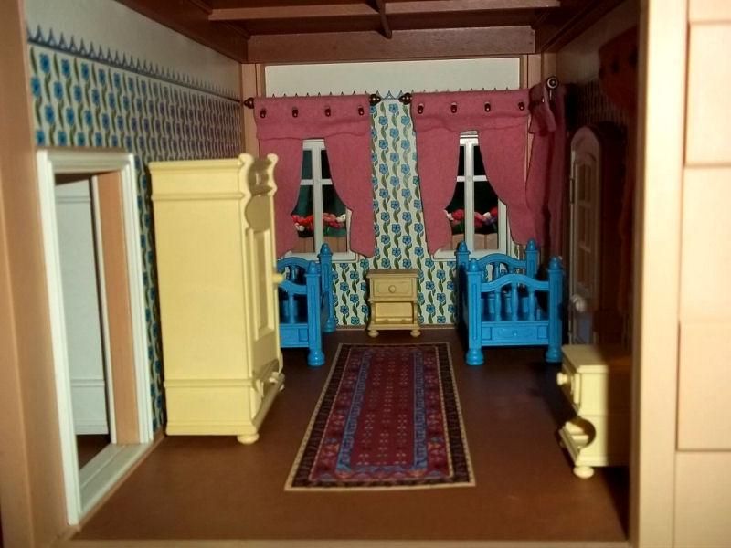 Vintage 1990 Playmobil 5300 Victorian Mansion 100% Complete + Extras 