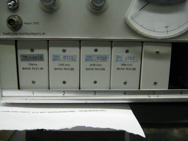 Marconi Instruments TF2092A Noise Receiver  