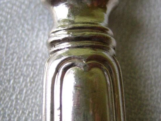 Antique French Sterling Silver dessert fruit Knife 7/PS  