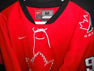   AUTHENTIC NIKE SEWN TEAM CANADA CANUCKS HOCKEY JERSEY SWEATER  