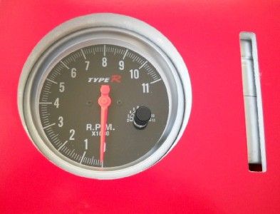 Motorbike 5 Rev Counter Tacho Gauge 11 RPM Shift Light  