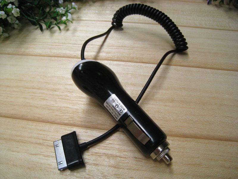 Car Charger Adapter for Samsung Galaxy Tab P1000 black  