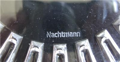 NACHTMANN BOSSA NOVA 8.5 SIDE PLATE BOWL German Crystal Glass Basket 