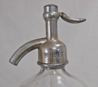 Vintage Blums Bottling Works Galena Ill Seltzer Bottle  