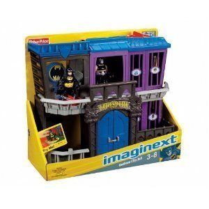 Imaginext DC Super Friends Batman Gotham City Jail w/ Batman and Bane 