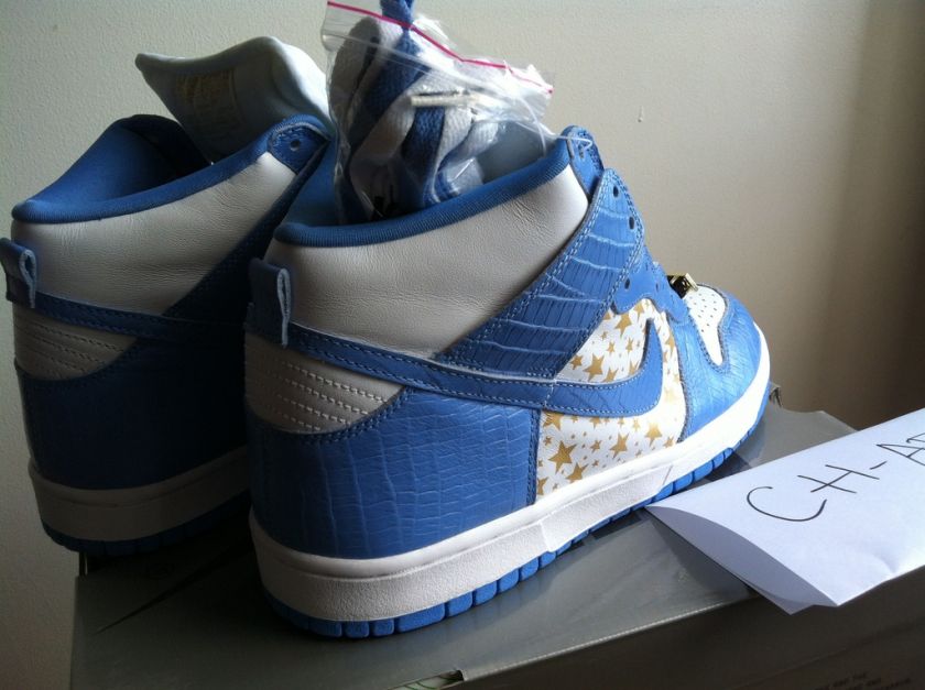   High Pro SB Supreme Blue star paris denim supa entourage sz10  