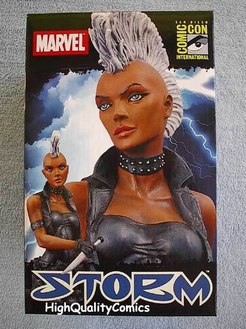 STORM Bust, Exclusive SDCC, Mohawk, Limited, Statue,MIB  