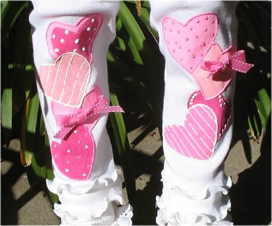 CUSTOM PAINT VALENTINES PINK POODLE SET 2T/3T 4/5 OR 6  