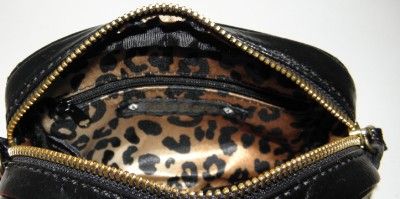 NEW STEVE MADDEN LEOPARD FUR FAUX MINI CROSSBODY BAG  