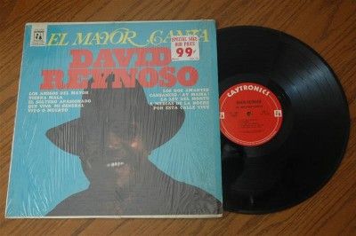 Rare Latin LP David Reynoso El Mayor Canta Caytronics  