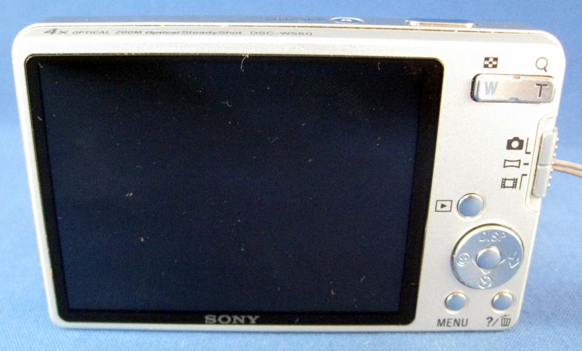 SONY DSC W560 GRY DIGITAL CAMERA 14.1 MEGA PIXEL NR 027242808614 