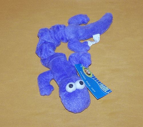 LIZARD Gecko Dog Plush Squeaker Toy 4 DIFF COLORS *NEW*  