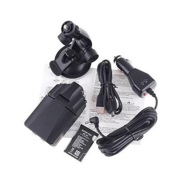 Car IR HD Night Vision Vehicle Video DVR 270° 6 LED Recorder 