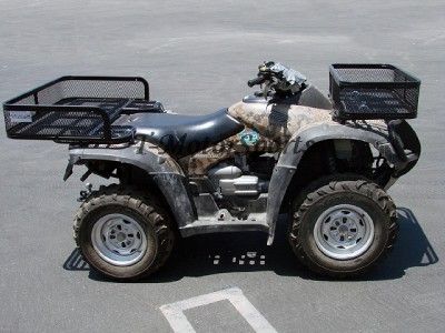 FRONT & REAR ATV UTV STORAGE RACK BASKET CARGO CARRIER  