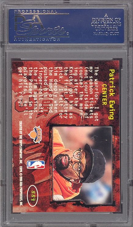 1996 Spike Lee Members Only Patrick Ewing PSA 10 pop 1  