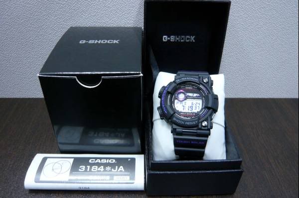 CASIO G SHOCK FROGMAN GWF 1000BP 1JF Men in Dark Purple  