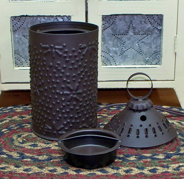 PRIMITIVE METAL JUNIOR PAUL REVERE TART WARMER, ASST  