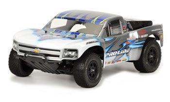   Line Traxxas Slash Associated SC 10 09 Chevy Silverado 1500 Clear Body