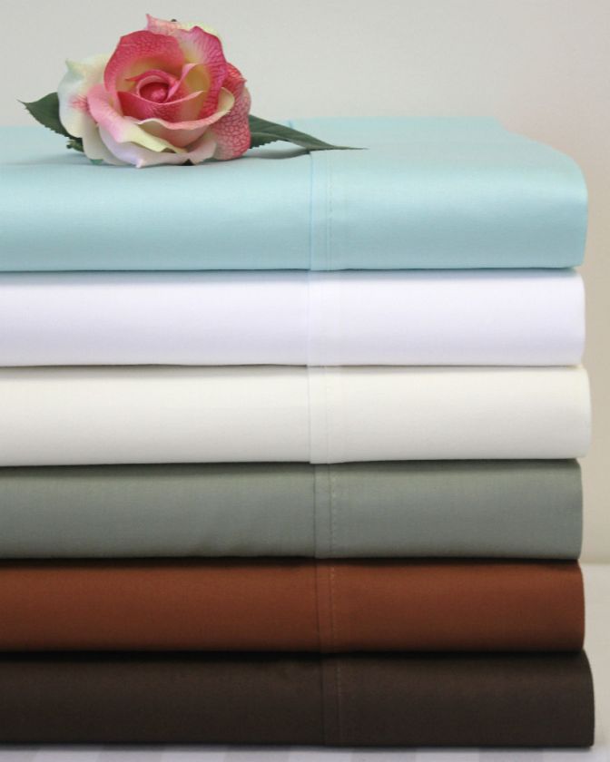 500 TC Full Queen King REAL 100% Egyptian Cotton Sheet Set w/ Bonus 