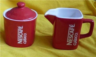 NESTLE CLASICO COFFEE ADVERTISING SUGAR & CREAMER SET  