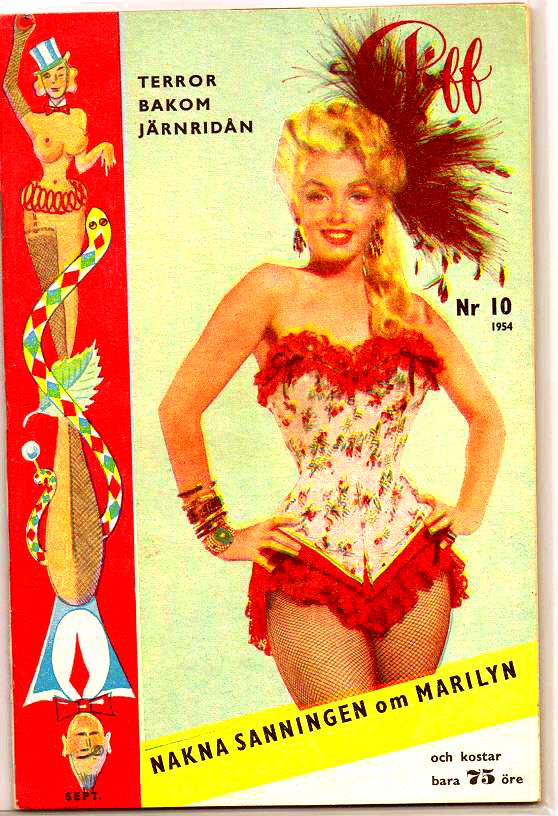 1954 PIFF MARILYN MONROE MAGAZINE  