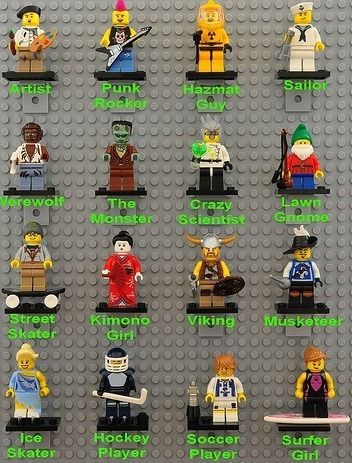 LEGO SERIES 4 MINI FIGURES * PICK YOUR OWN FIGURE *  