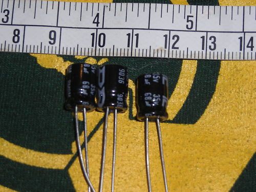 New capacitor lot radial 68uf 35v 105c IC qty10  