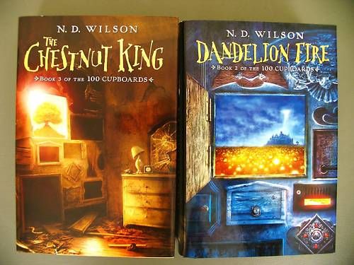 Books 2 3 Lot 100 Cupboards trilogy N D Wilson HC/DJ  w 