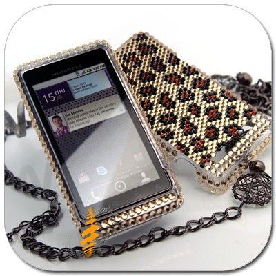 BLING Skin Case For Verizon Motorola Droid 2 II A955  