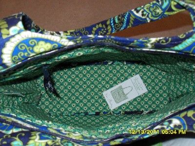   tags NWT Vera Bradley Pleated Tote handbag in Rhythm & Blues  