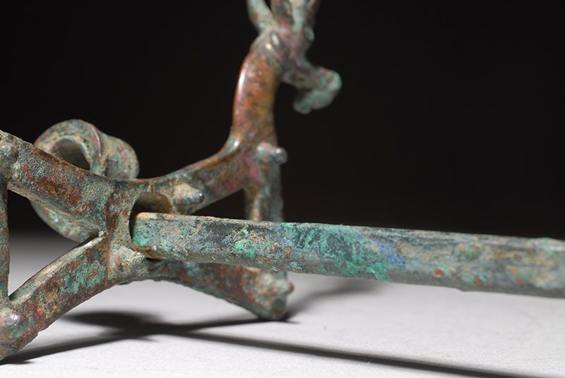   Late Bronze Age Horse Bit, dating to approximately 1000   650 B.C